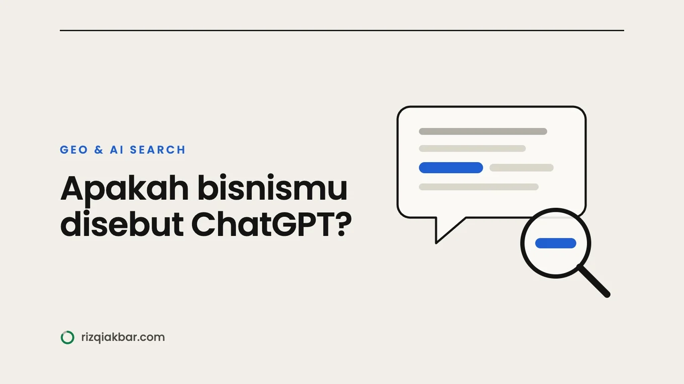Cara Mengecek Apakah Bisnismu Disebut ChatGPT dan Perplexity