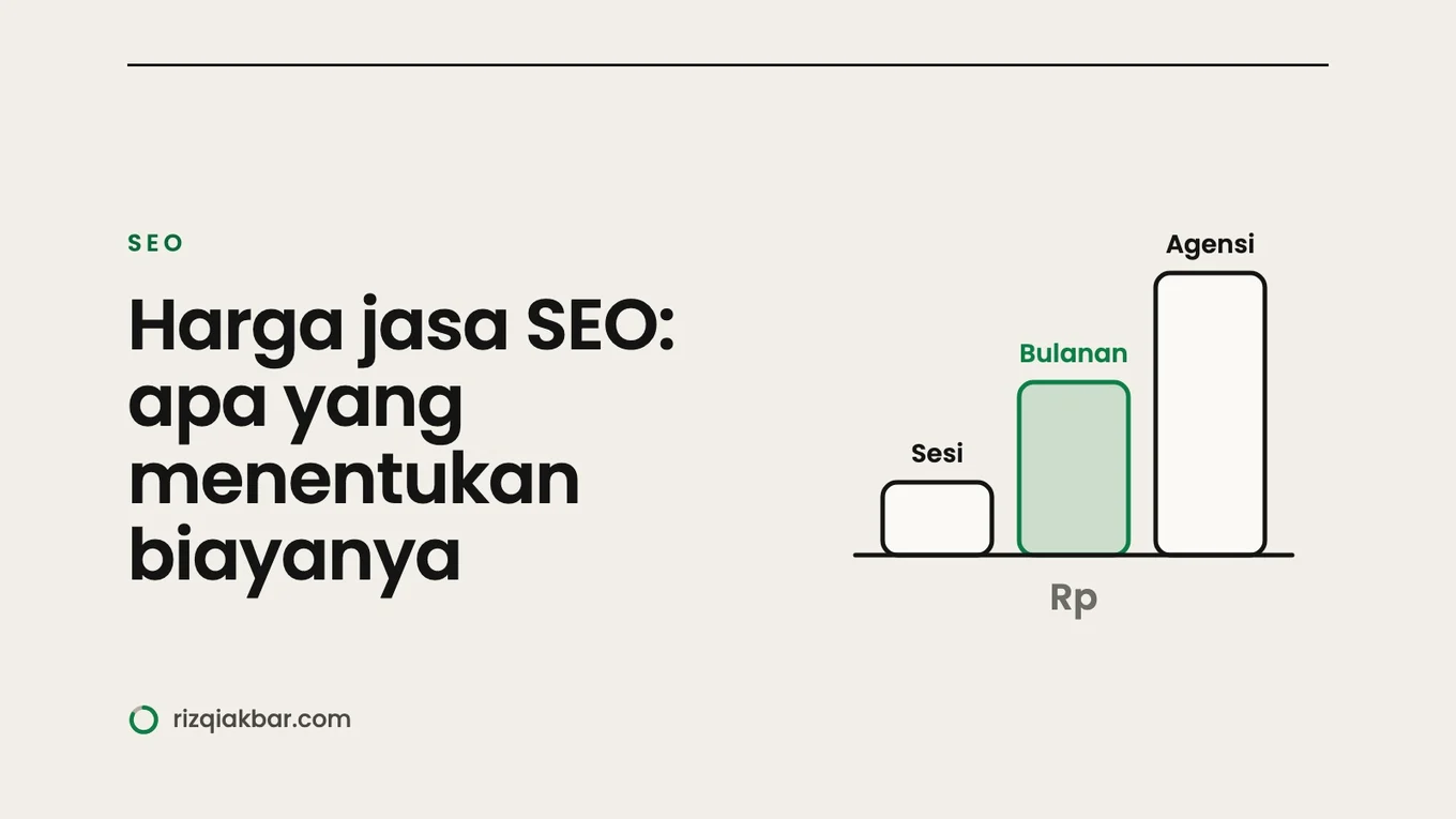 Harga Jasa SEO di Indonesia: Apa Saja yang Menentukan Biayanya