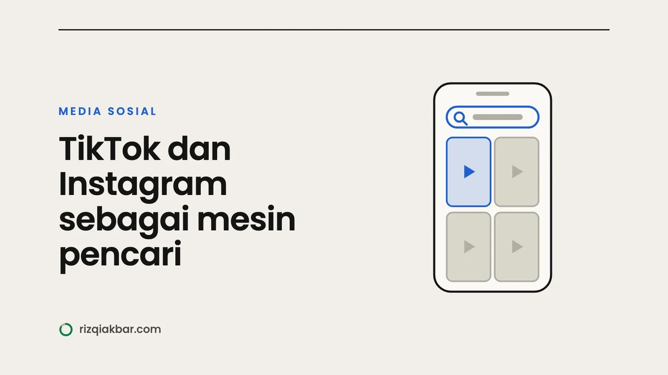 TikTok dan Instagram Sebagai Mesin Pencari: Cara Agar Bisnismu Muncul di Kolom Search